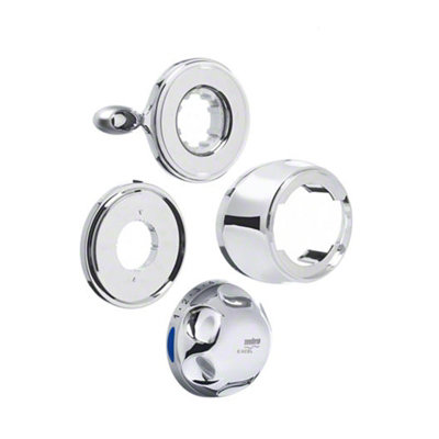 Mira Exposed Shower Temperature Control Knob/flow Lever Assembly Chrome Mpn 451.81 from B&Q