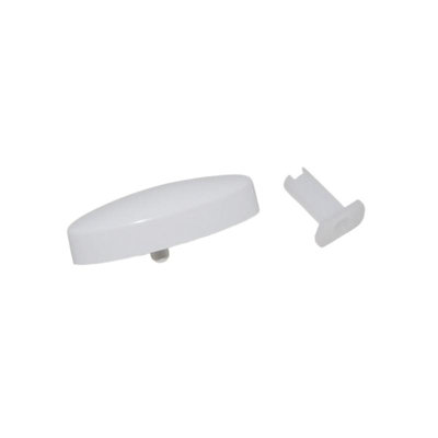 Mira Sport Electric Shower Oval On/Off Push Button - White - 417.84 5013181016130 - Image 4