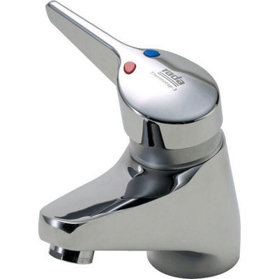 Mira Rada Thermotap-3 Thermostatic Chrome Basin Bathroom Mixing Tap 1.1555.010 from B&Q