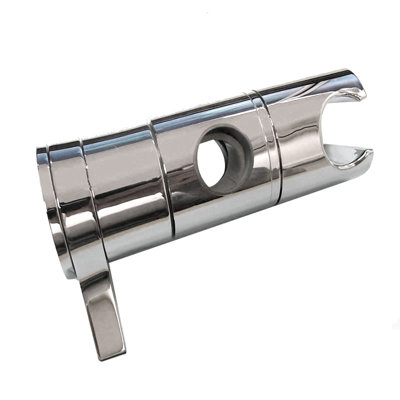 Mira Discovery Clamp Bracket Slider Head Holder Chrome 1595.033 Fits 19mm Diameter Shower Rails from B&Q