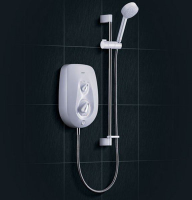 Mira Vie & Chrome 9.5Kw Electric Shower 1.1788.005 White