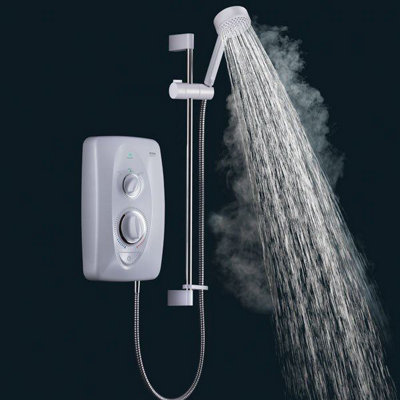 B&Q -  Jump Electric Shower 8.5Kw White & Chrome 1.1788.010