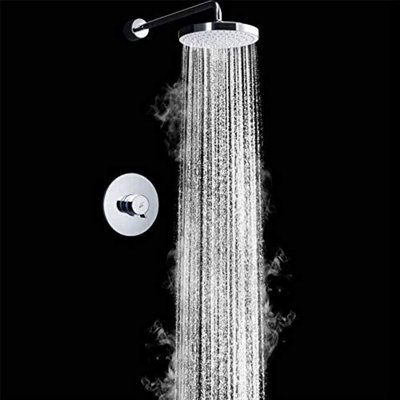Mira Showers Minilite Bir Chrome Mixer Shower 1.1869.004 Built-In Rigid from B&Q