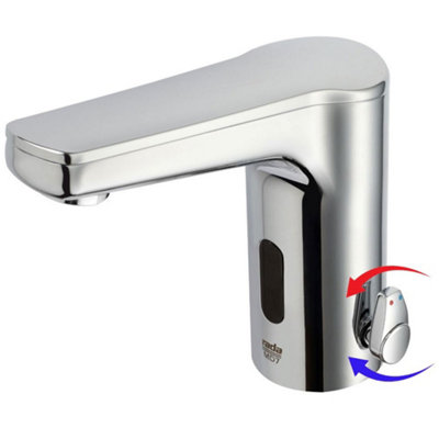 Mira Rada Md7 Basin Mixer Mono Mixer Tap Infrared Sensor Activated Automatic Hygienic from B&Q