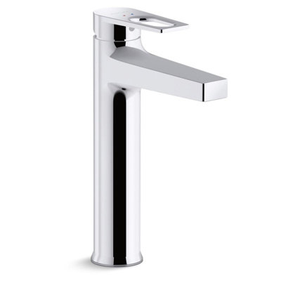 Mira Kohler Tall Monobloc Bathroom Sink Basin Mixer Tap Chrome Includes Puw Waste from B&Q