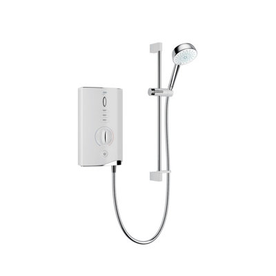 B&Q -  Sport Max Gloss White Electric Shower10.8Kw