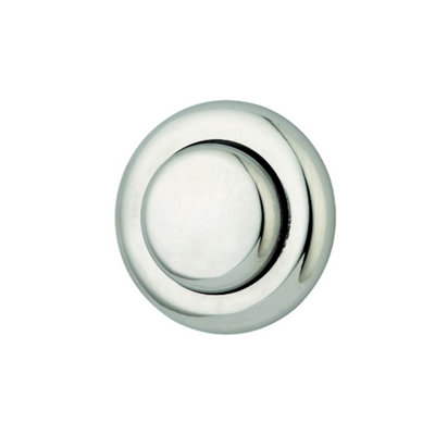 Thomas Dudley Palm Push Royal Button Round Chrome 324379 - Image 6