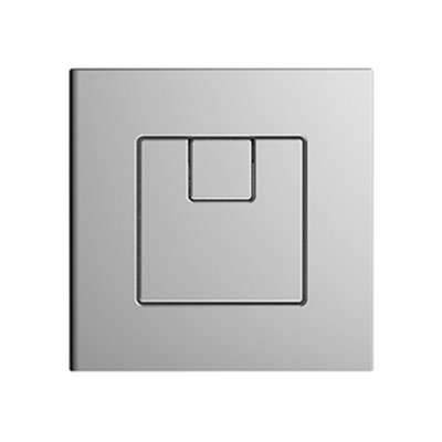 Thomas Dudley Vantage Piazza Dual Flush Button Chrome - Psllev327734 - Enhance Your Bathroom - Silver - Image 6