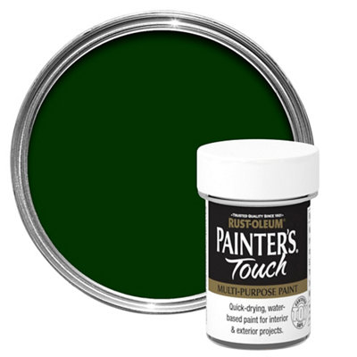 Rust-Oleum Painter's Touch Dark Green Gloss Multi-Surface Paint20Ml from B&Q