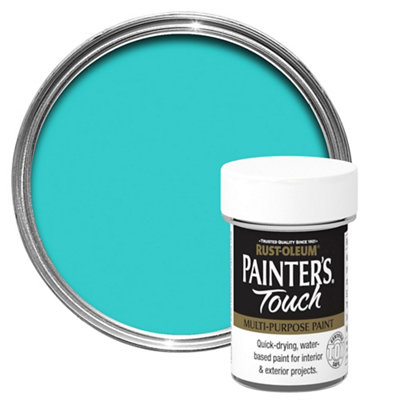 Rust-Oleum Painter's Touch Aqua Gloss Multi-Surface Paint20Ml from B&Q