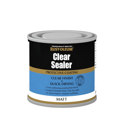 Rust-Oleum Clear Matt Multi-Surface Sealer120Ml from B&Q