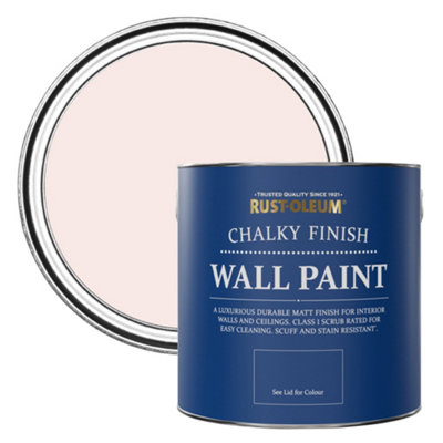 B&Q -  China Rose Chalky Wall & Ceiling Paint 2.5L