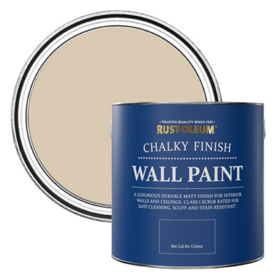 Rust-Oleum Warm Clay Chalky Wall & Ceiling Paint 2.5L from B&Q