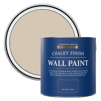 Rust-Oleum Butterscotch Chalky Wall & Ceiling Paint 2.5L from B&Q
