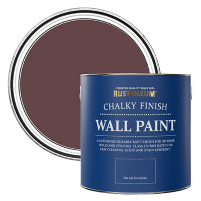 Rust-Oleum Mulberry Street Chalky Wall & Ceiling Paint 2.5L from B&Q