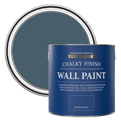 Rust-Oleum Blueprint Chalky Wall & Ceiling Paint 2.5L from B&Q