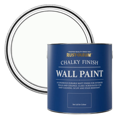 Rust-Oleum Moonstone Chalky Wall & Ceiling Paint 2.5L from B&Q