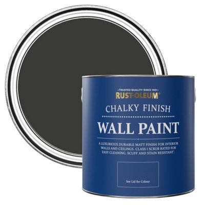B&Q -  Be Dark Magic Chalky Wall And Ceiling Paint 2.5L