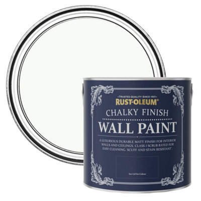 Rust-Oleum Still Chalky Wall And Ceiling Paint 2.5L from B&Q