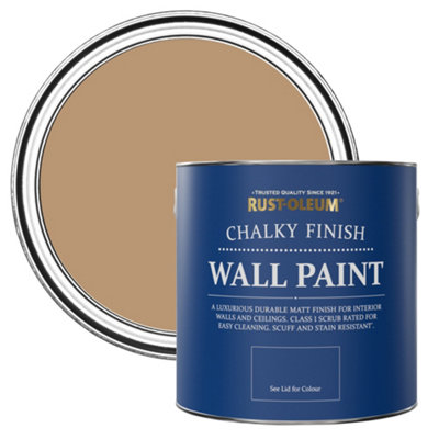 Rust-Oleum Fired Clay Chalky Wall And Ceiling Paint 2.5L from B&Q