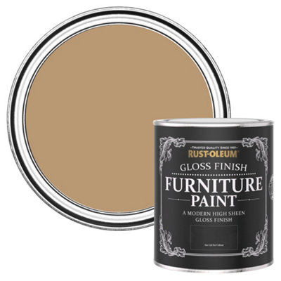 Rust-Oleum Fired Clay Gloss Furniture Paint 750Ml from B&Q