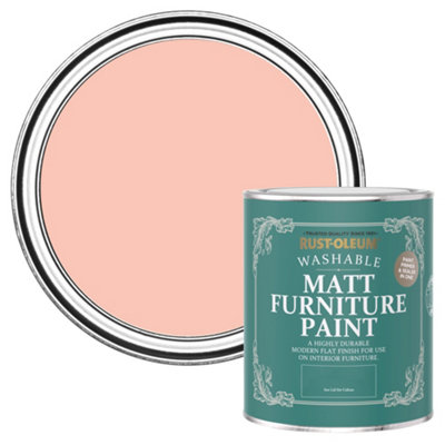Rust-Oleum Happy As A Clam Matt Furniture Paint 750Ml from B&Q
