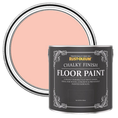 Rust-Oleum Happy As A Clam Chalky Finish Floor Paint 2.5L from B&Q