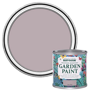 Rust-Oleum Lilac Wine Matt Multi-Surface Exterior Topcoat Paint125Ml Tin from B&Q