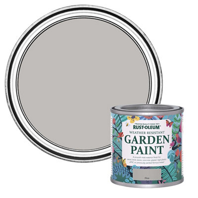 Rust-Oleum Flint Matt Multi-Surface Exterior Topcoat Paint125Ml Tin from B&Q