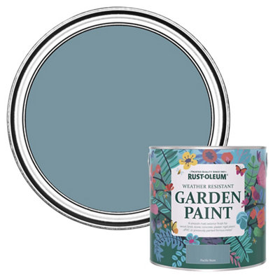 Rust-Oleum Pacific State Matt Multi-Surface Exterior Topcoat Paint2.5L Tin from B&Q