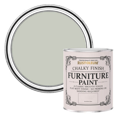 B&Q -  Aloe Chalky Furniture Paint 750Ml