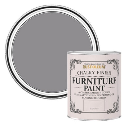 Rust-Oleum Iris Chalky Furniture Paint 750Ml from B&Q