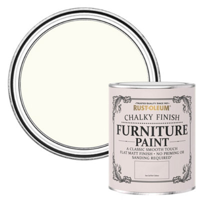 B&Q -  Porcelain Chalky Furniture Paint 750Ml