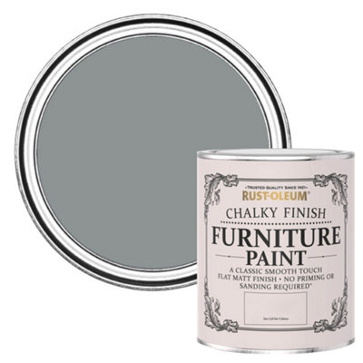 B&Q -  Slate Chalky Furniture Paint 750Ml
