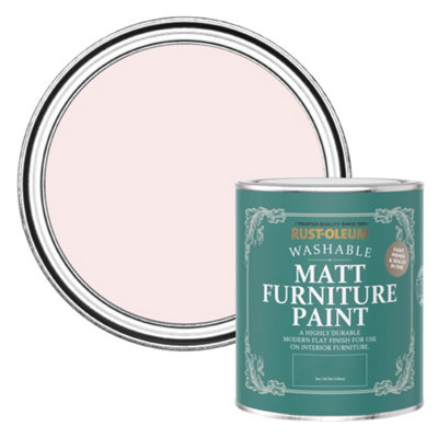 B&Q -  China Rose Matt Furniture Paint 750Ml