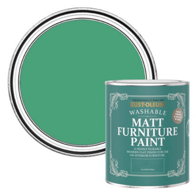 B&Q -  Emerald Matt Furniture Paint 750Ml