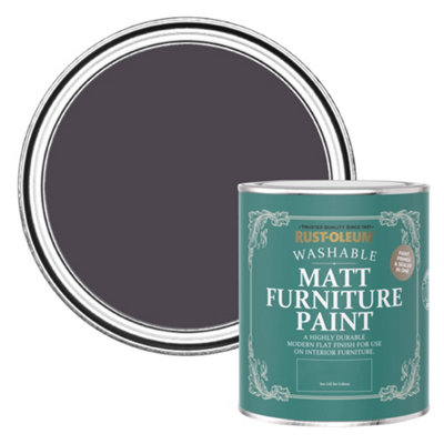 Rust-Oleum Grape Soda Matt Furniture Paint 750Ml from B&Q