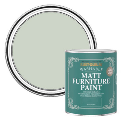 Rust-Oleum Laurel Matt Furniture Paint 750Ml Green