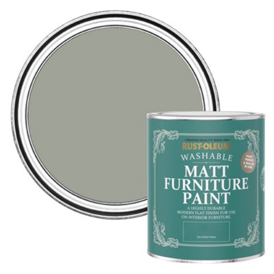 Rust-Oleum Tea Leaf Matt Furniture Paint 750Ml from B&Q