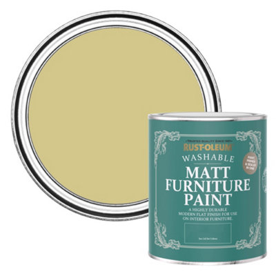 Rust-Oleum Wasabi Matt Furniture Paint 750Ml from B&Q