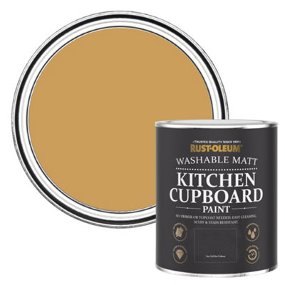 B&Q -  Dijon Matt Kitchen Cupboard Paint 750Ml