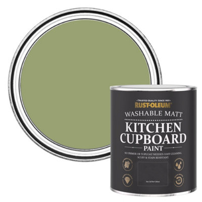 Rust-Oleum Familiar Ground Matt Kitchen Cupboard Paint 750Ml from B&Q