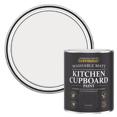 Rust-Oleum Fleur Matt Kitchen Cupboard Paint 750Ml from B&Q