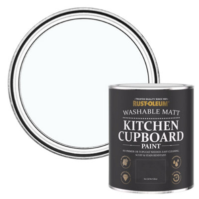B&Q -  Icecap Matt Kitchen Cupboard Paint 750Ml