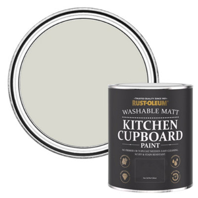 Rust-Oleum Mocha Matt Kitchen Cupboard Paint 750Ml from B&Q
