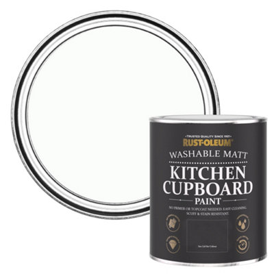 Rust-Oleum Moonstone Matt Kitchen Cupboard Paint 750Ml from B&Q