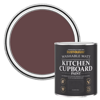 Rust-Oleum Mulberry Street Matt Kitchen Cupboard Paint 750Ml from B&Q