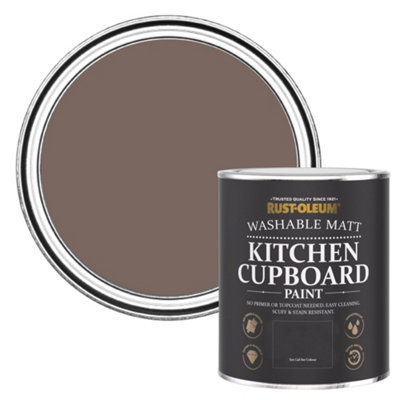 Rust-Oleum River's Edge Matt Kitchen Cupboard Paint 750Ml from B&Q