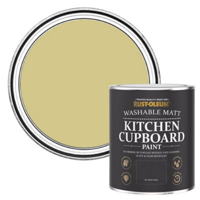 B&Q -  Wasabi Matt Kitchen Cupboard Paint 750Ml