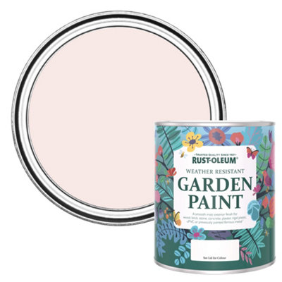 B&Q -  China Rose Matt Garden Paint 750Ml
